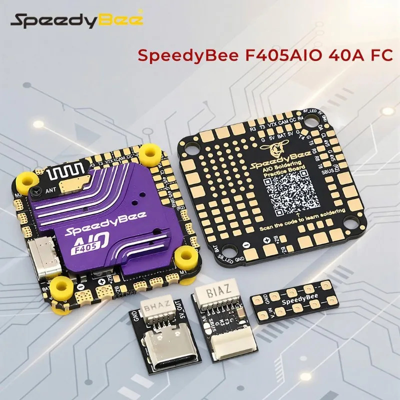 Drone Racing Flight Controller - SpeedyBee F405 AIO Flight Controller 40A