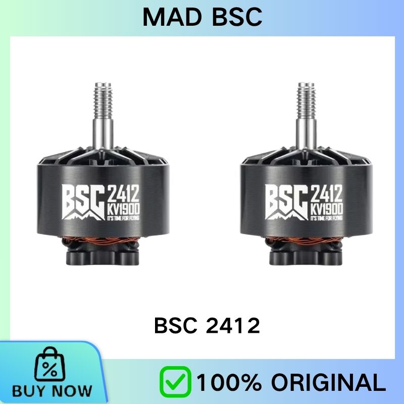 MAD BSC 2412 1900KV 8S Brushle - Drone Racing Motor 评论和价格