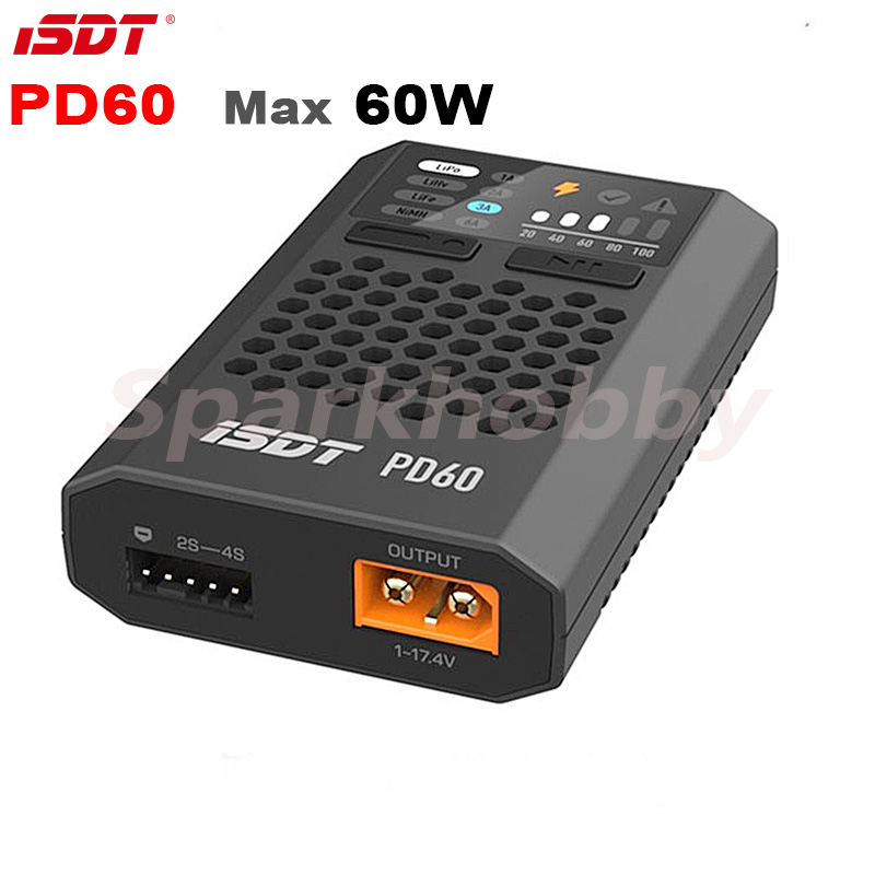 ISDT PD60 60W 6A Quick Smart C - Drone Racing Charger 评论和价格
