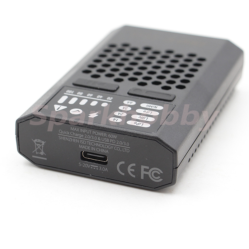 ISDT PD60 60W 6A Quick Smart C - Drone Racing Charger 评论和价格