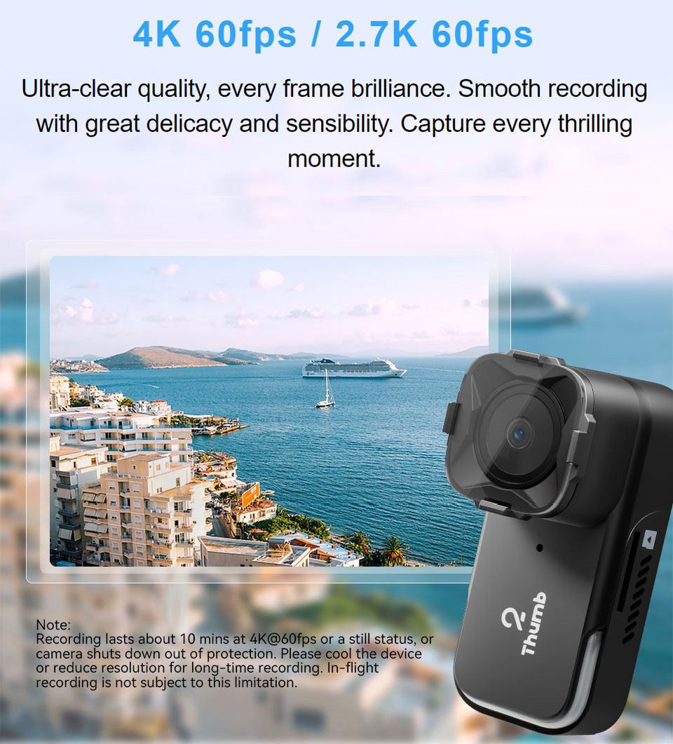 New Version RunCam Thumb 2 4K  - Drone Racing Camera 评论和价格