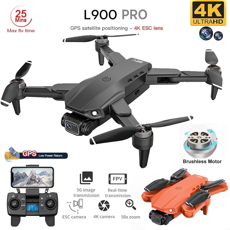L900 Pro GPS Drone 4K Professi - Drone Racing Camera 评论和价格