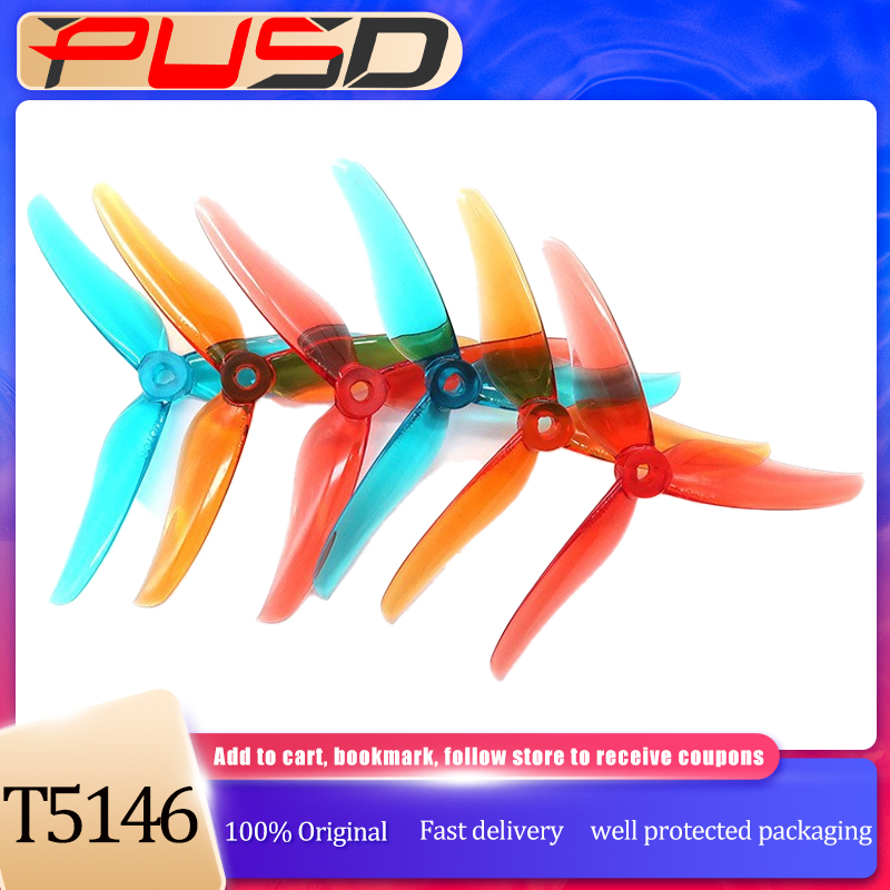 2 pairs T-motor T5146 5146 5 I - Drone Racing Propeller 评论和价格