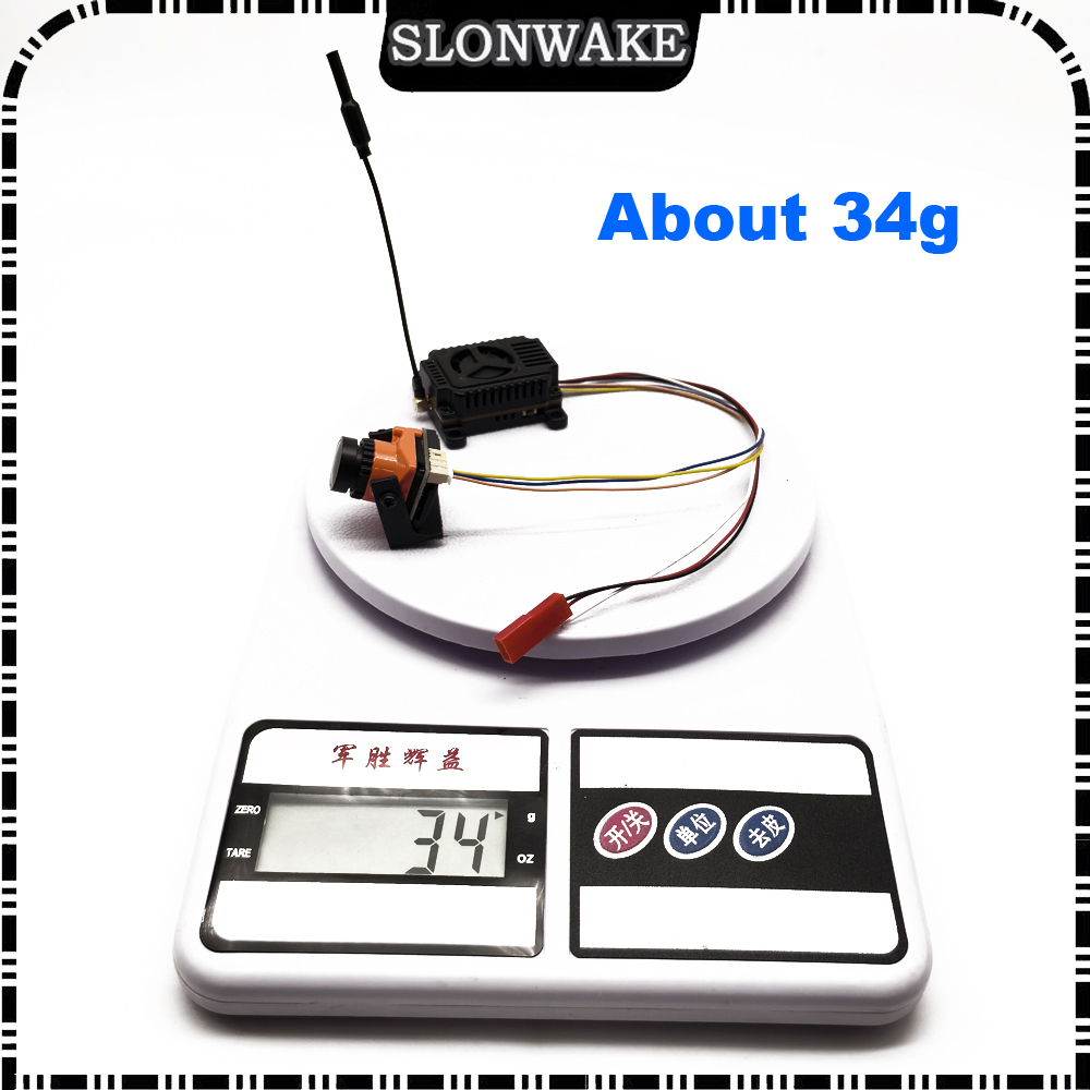 Ready to use 5.8G 48CH 4000mW  - Drone Racing Camera 评论和价格