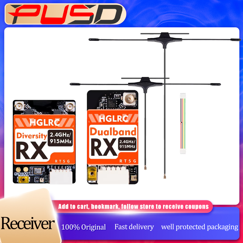 HGLRC Dual-band True Diversity - Drone Racing Receiver 评论和价格
