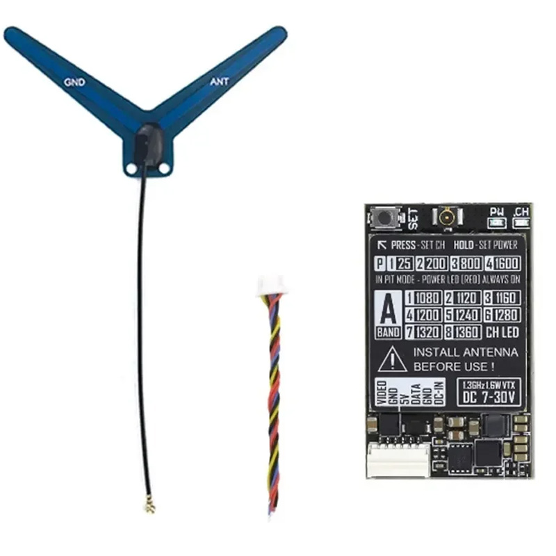 Rushfpv Rush 1.3G/1.2G VTX 8CH - Drone Racing Transmitter 评论和价格