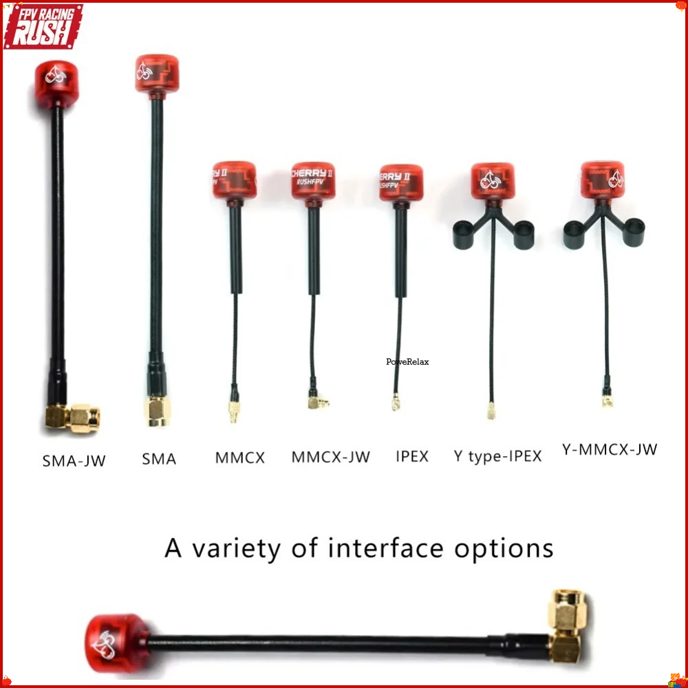 RUSHFPV Cherry FPV Antenna/VTX - Drone Racing Receiver 评论和价格