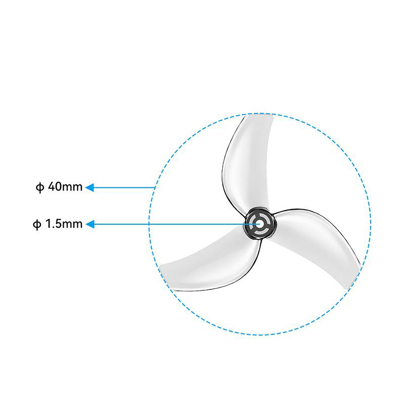 BETAFPV 12Pcs Gemfan 1611 3-Bl - Drone Racing Propeller 评论和价格