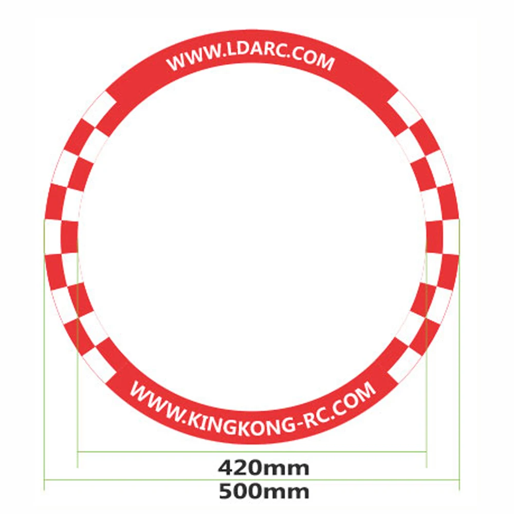 5PCS LDARC 500mm Flying Racing - Drone Racing Flag 评论和价格