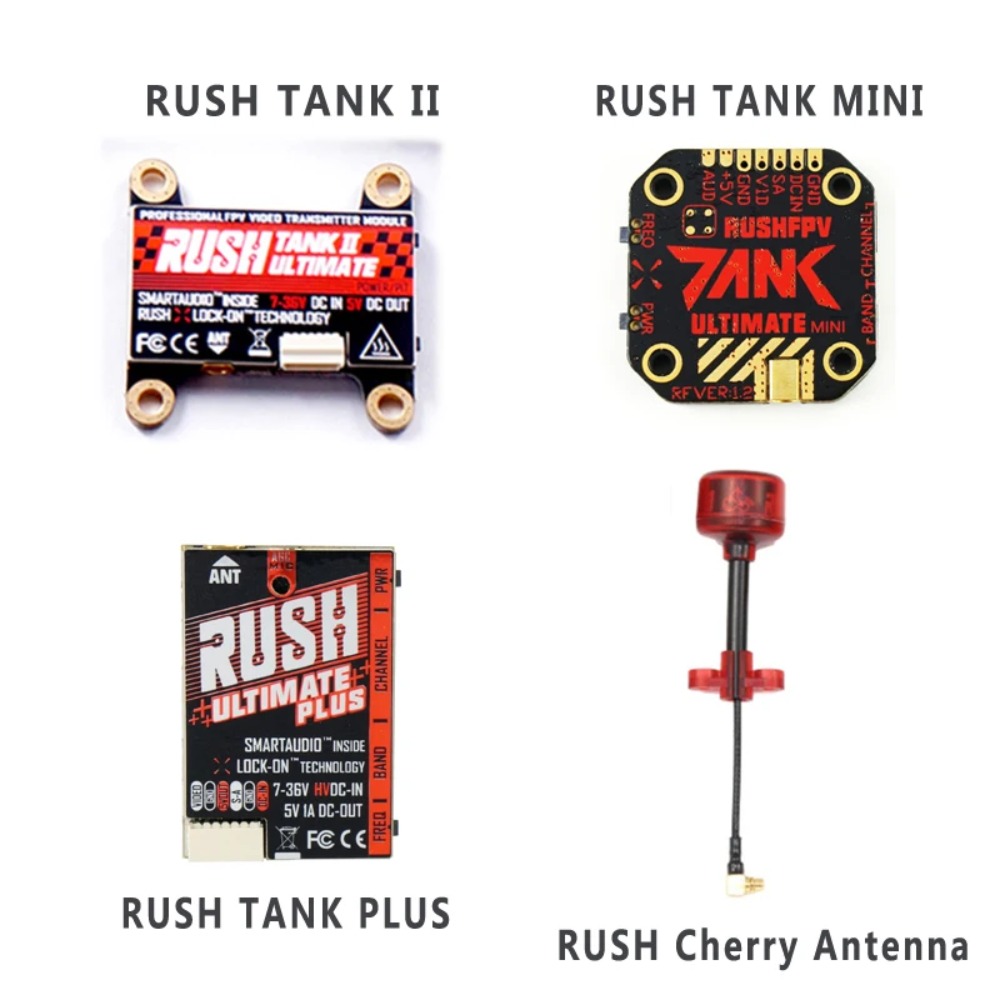 RUSH TANK Ultimate II/Mini/ PL - Drone Racing Receiver 评论和价格