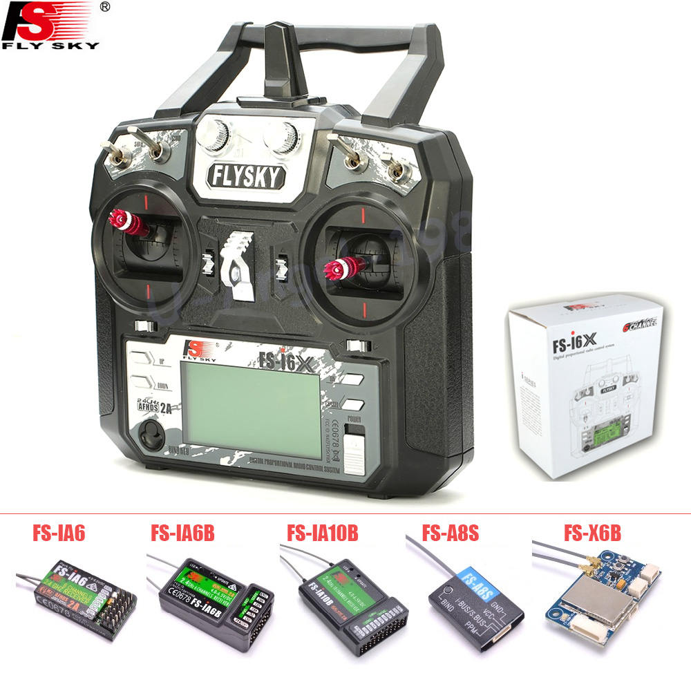 FLYSKY FS-i6X FS i6X 10CH 2.4G - Drone Racing Battery 评论和价格