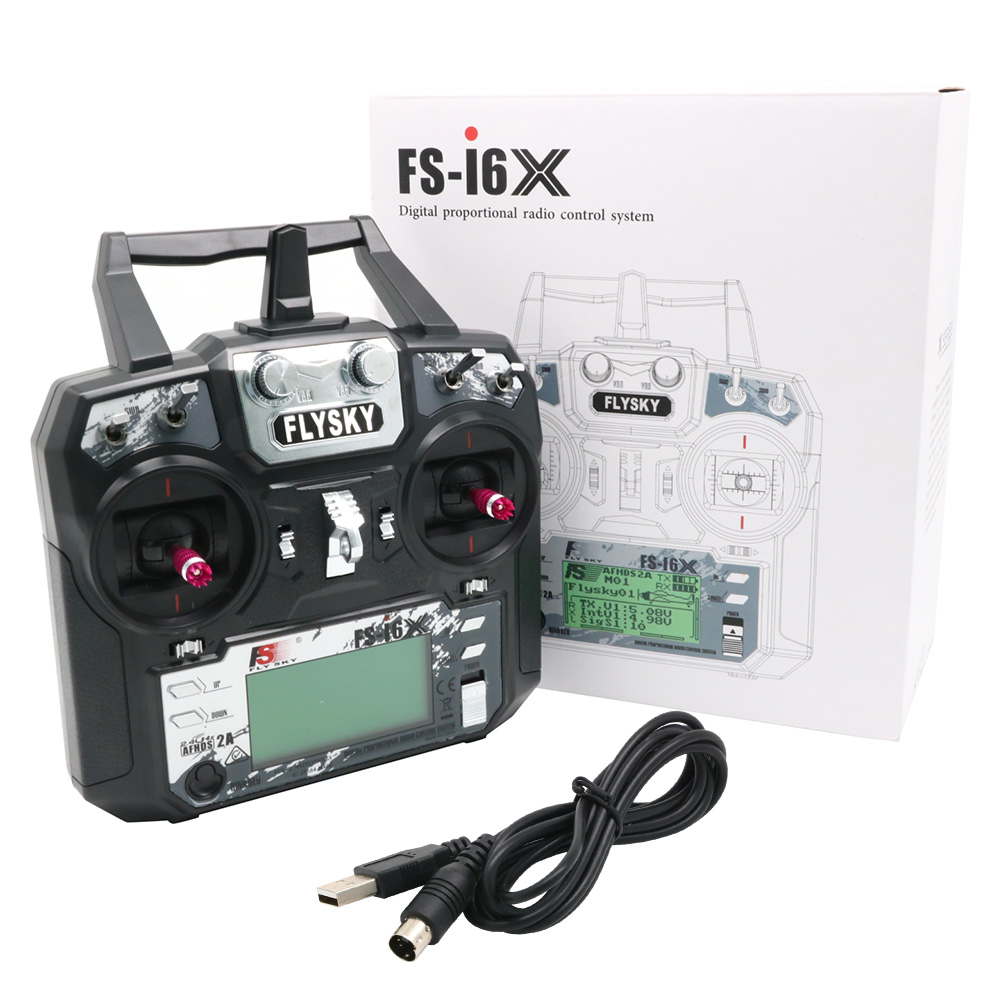 FLYSKY FS-i6X FS i6X 10CH 2.4G - Drone Racing Battery 评论和价格