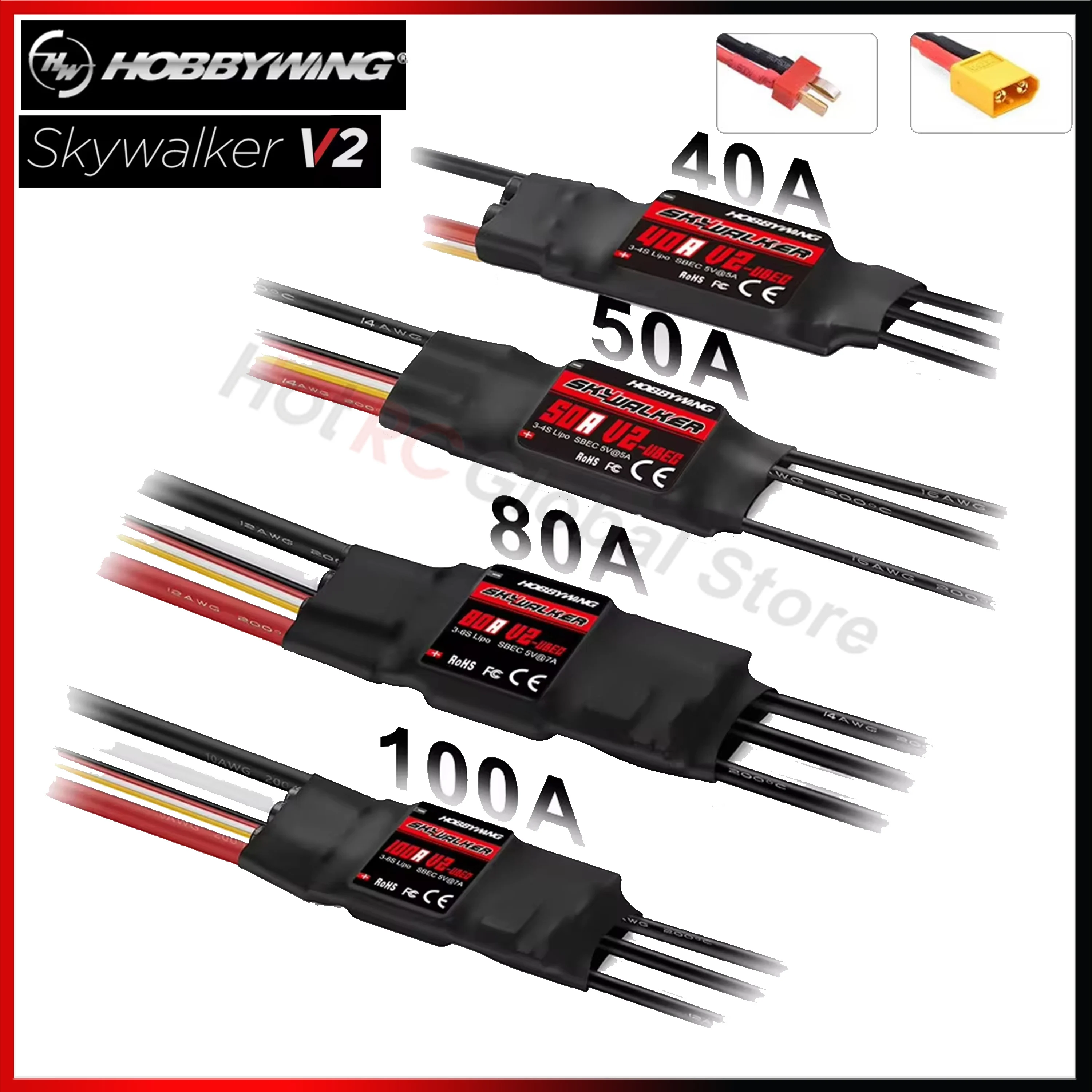 HOBBYWING Skywalker V2 Series  - Drone Racing Motor 评论和价格