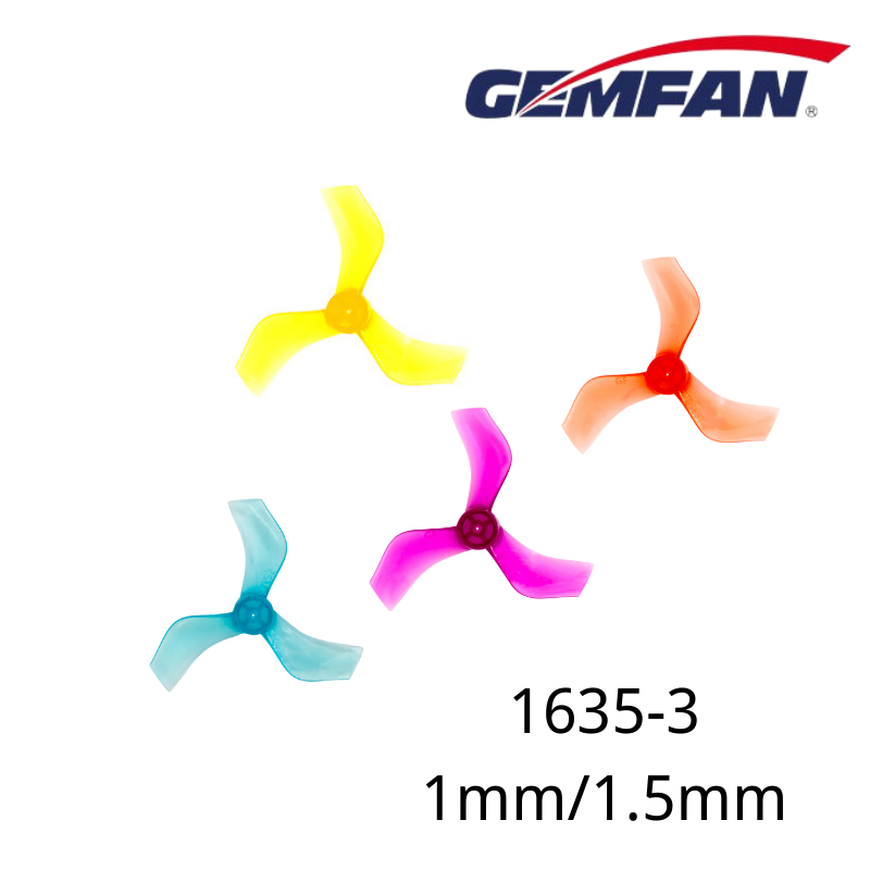 Gemfan 1635 40mm 3-Blade Prope - Drone Racing Propeller 评论和价格