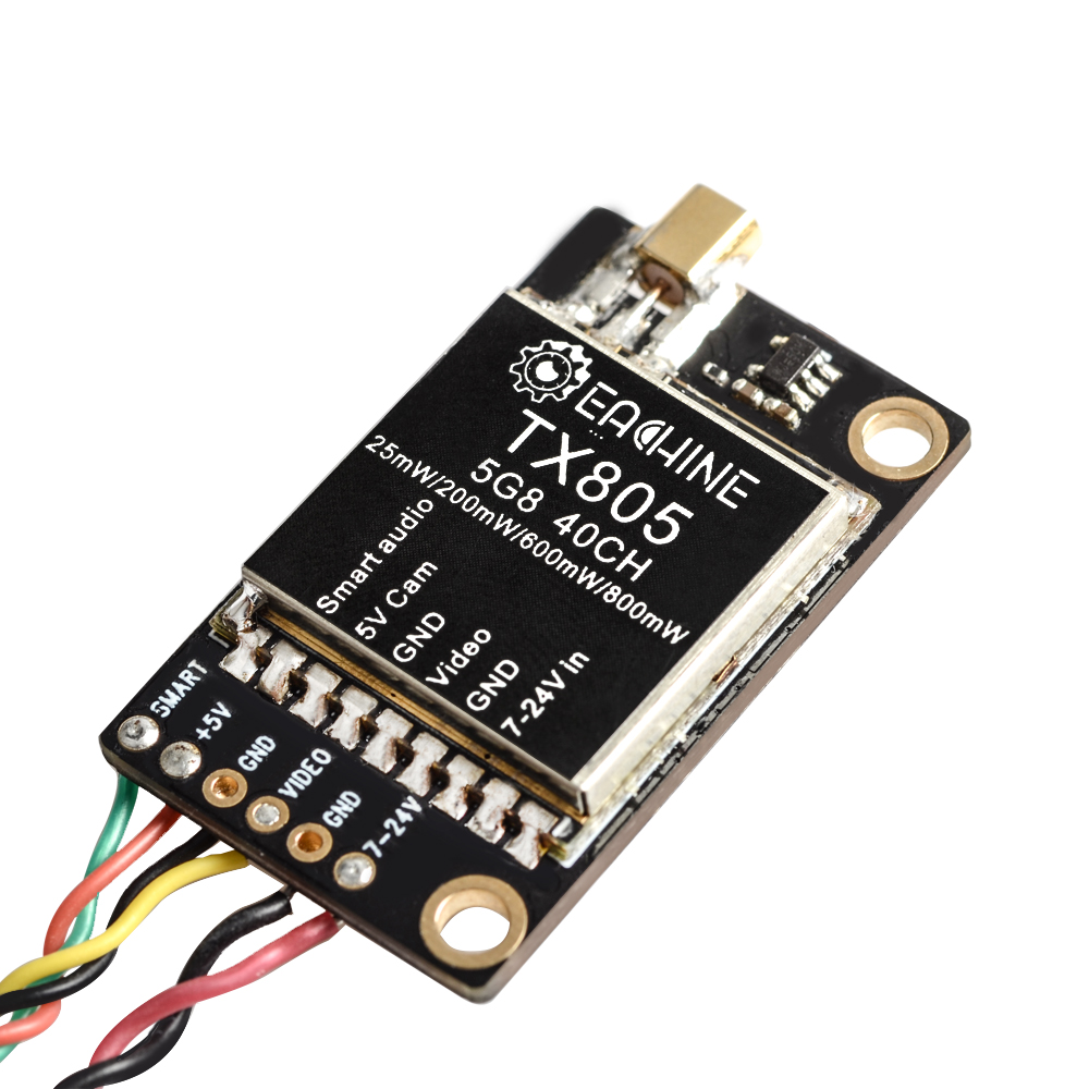 Eachine TX805 VTX 5.8G 40CH 25 - Drone Racing Transmitter 评论和价格