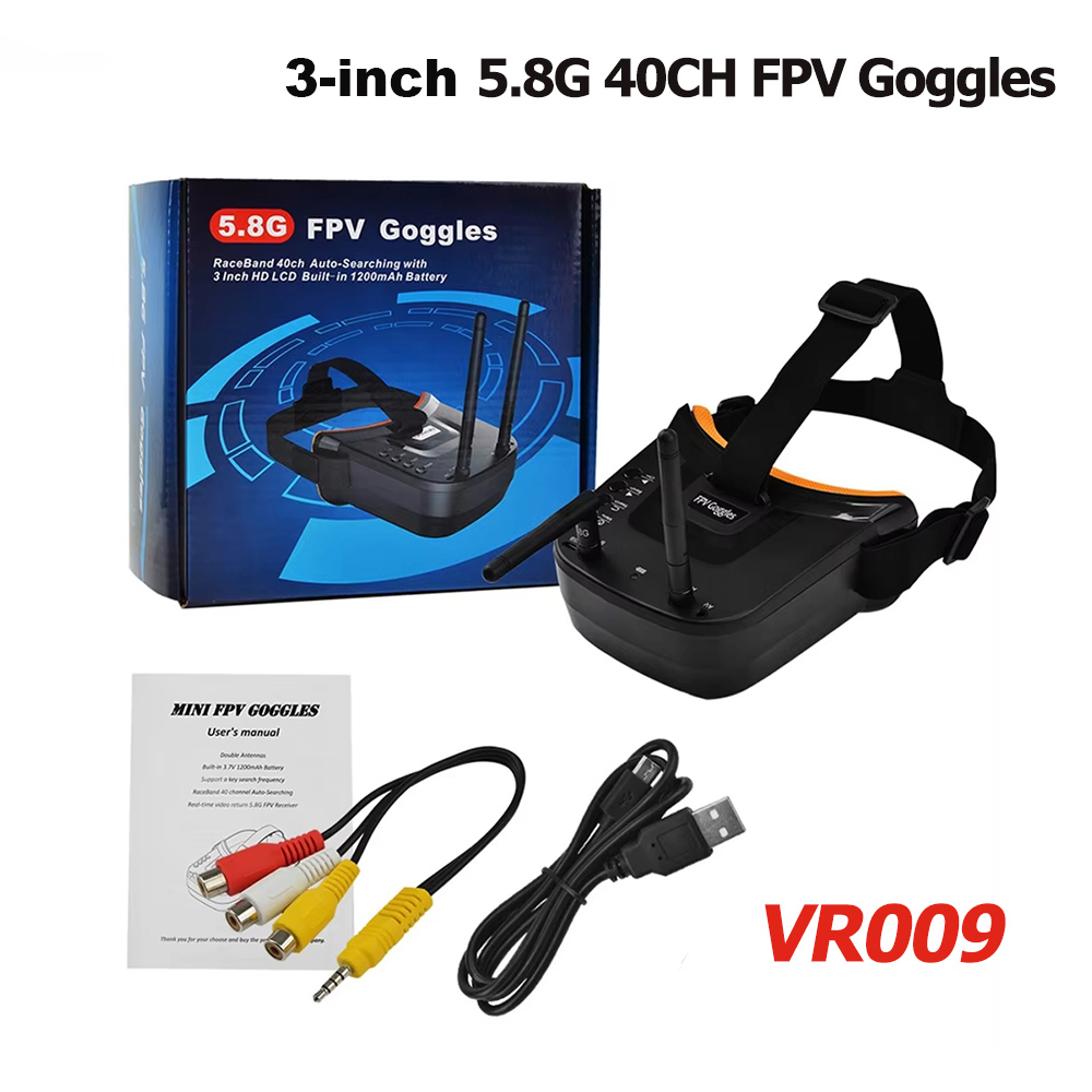 VR009 FPV Video Goggles 3Inch  - Drone Racing Goggles 评论和价格